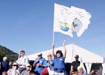 Il popolo leghista a Pontida