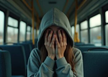 Una ragazza vittima di abusi