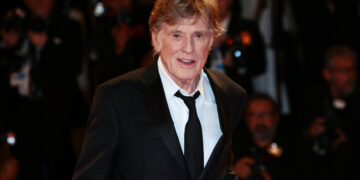 Robert Redford nel 2017 alla mostra del Cinema di Venezia