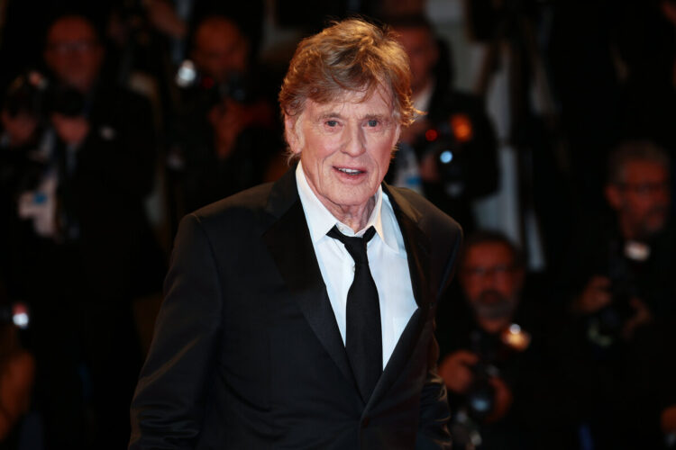 Robert Redford nel 2017 alla mostra del Cinema di Venezia