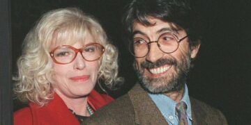 Roberto Russo e Monica Vitti