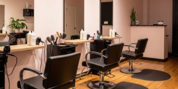 Il salone di un parrucchiere