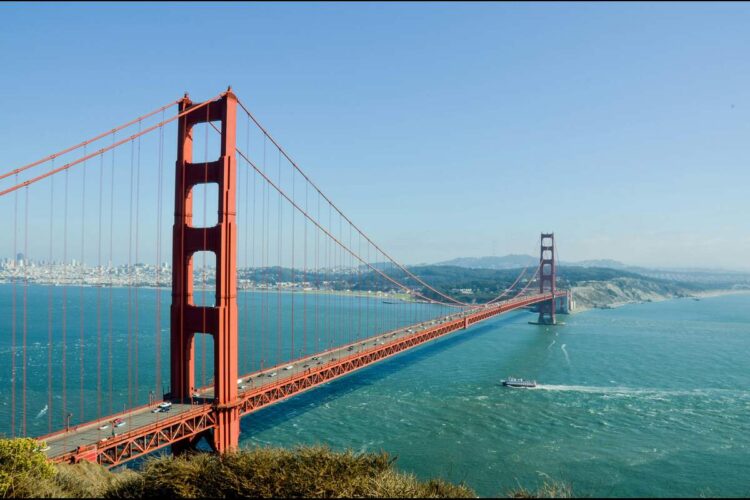 Il Golden Gate Bridge a San Francisco