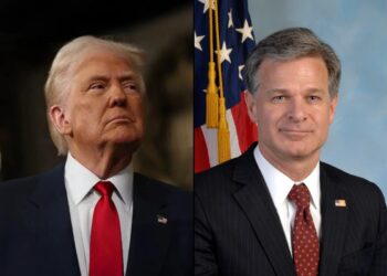 Trump vs FBI: tycoon apre a indagine su ex direttore Wray, dopo l’incriminazione di Comey