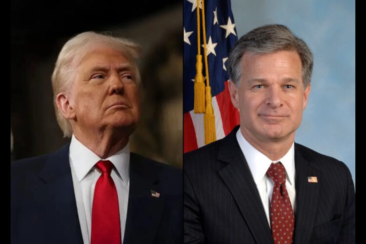 Trump vs FBI: tycoon apre a indagine su ex direttore Wray, dopo l’incriminazione di Comey
