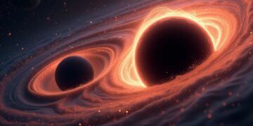 Scoperta coppia di buchi neri: “Orbitano uno attorno all'altro”