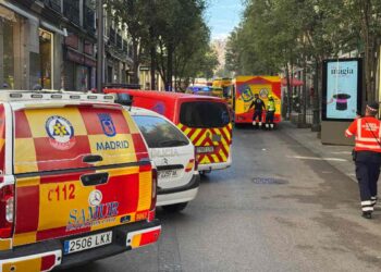 A Madrid i servizi di emergenza si sono attivati immediatamente dopo il crollo di un edificio