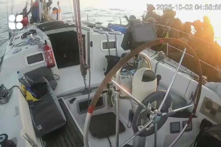 Abbordaggio delle imbarcazioni della Global Sumud Flotilla