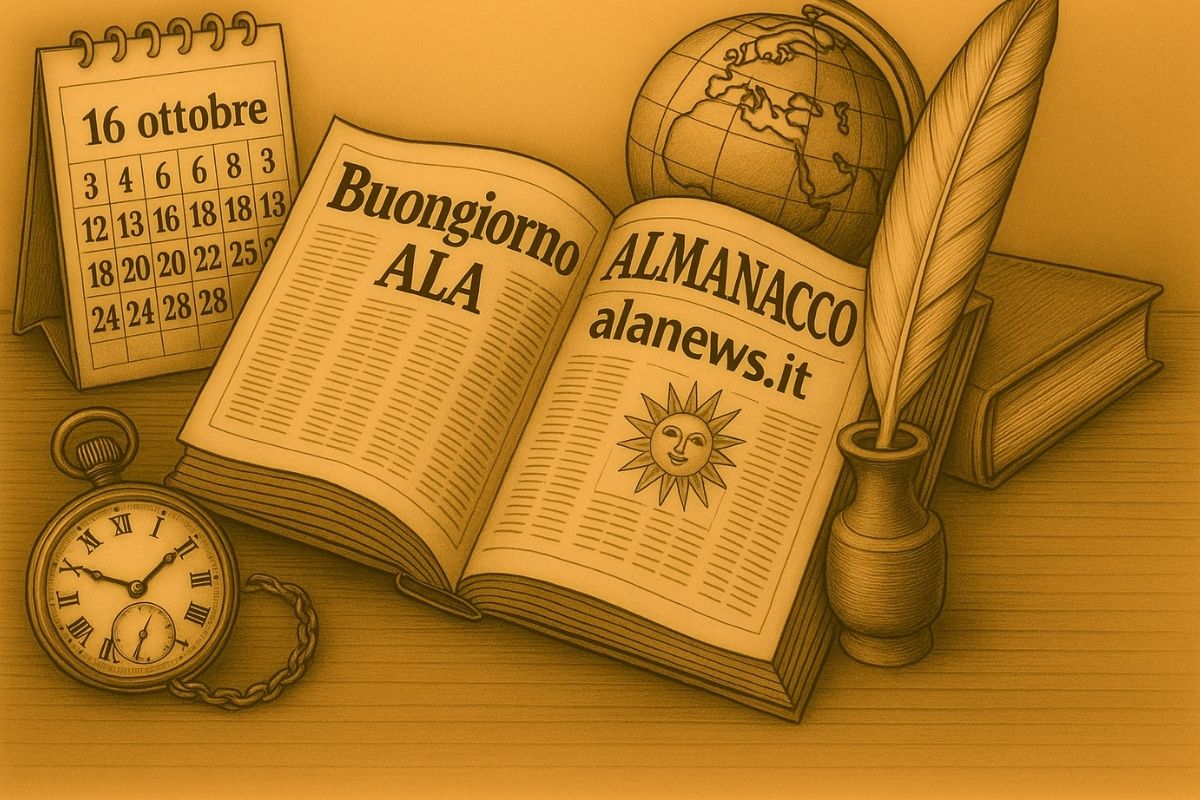 Alamanacco 16 ottobre 2025