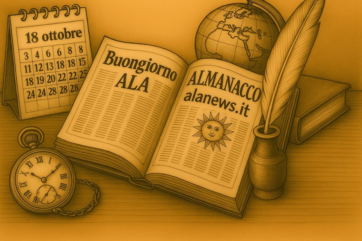 Alamanacco 18 ottobre 2025