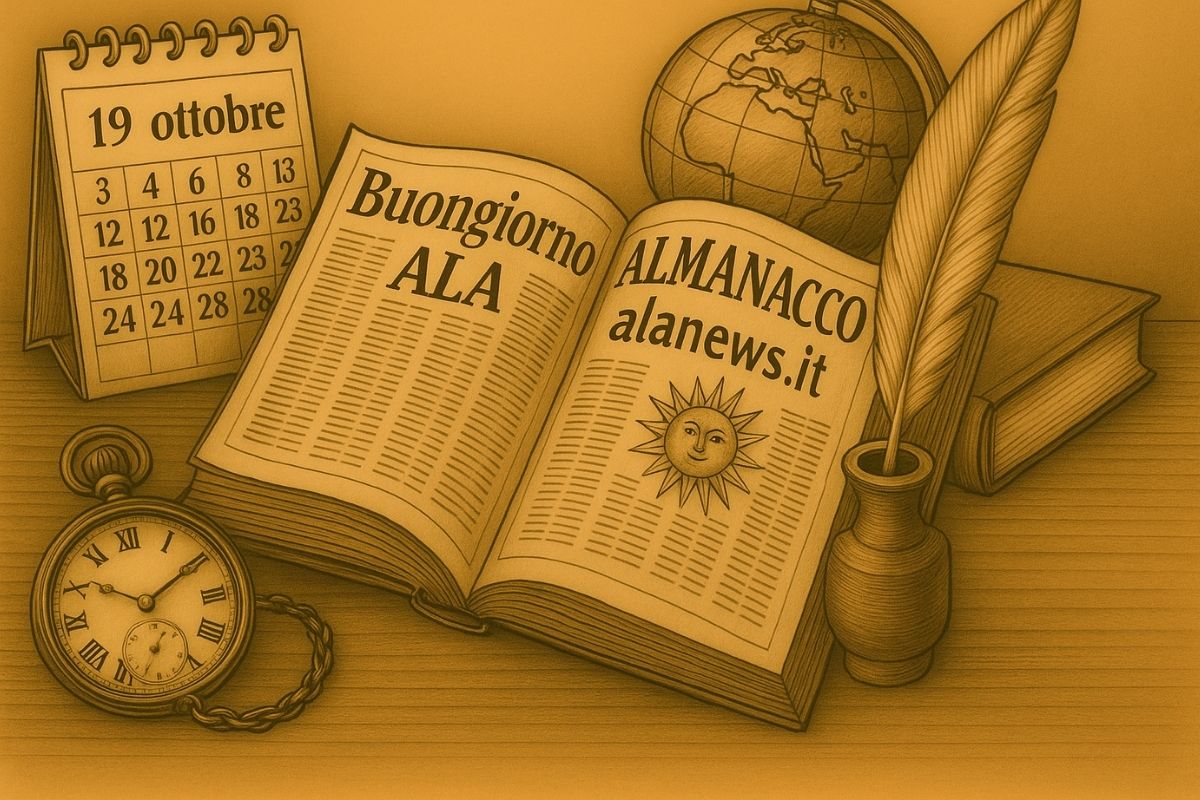 Alamanacco 19 ottobre 2025