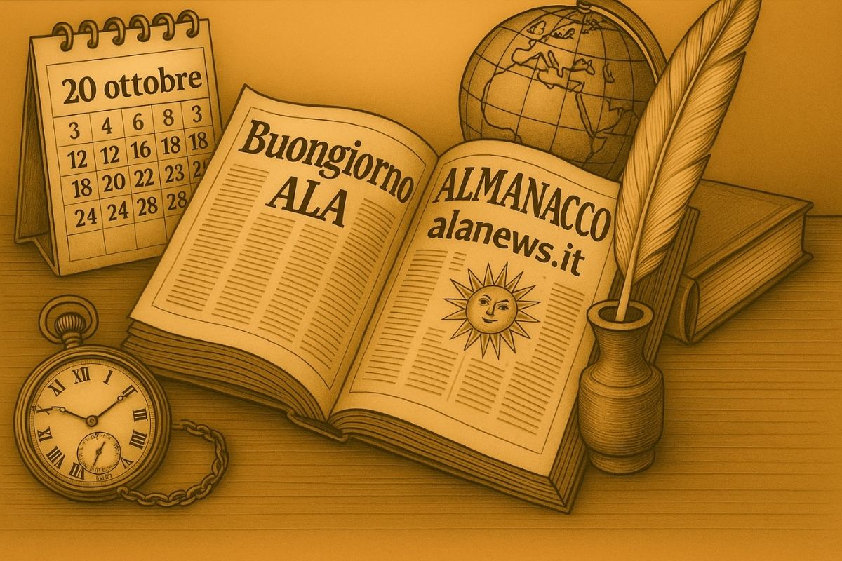 Alamanacco 20 ottobre 2025