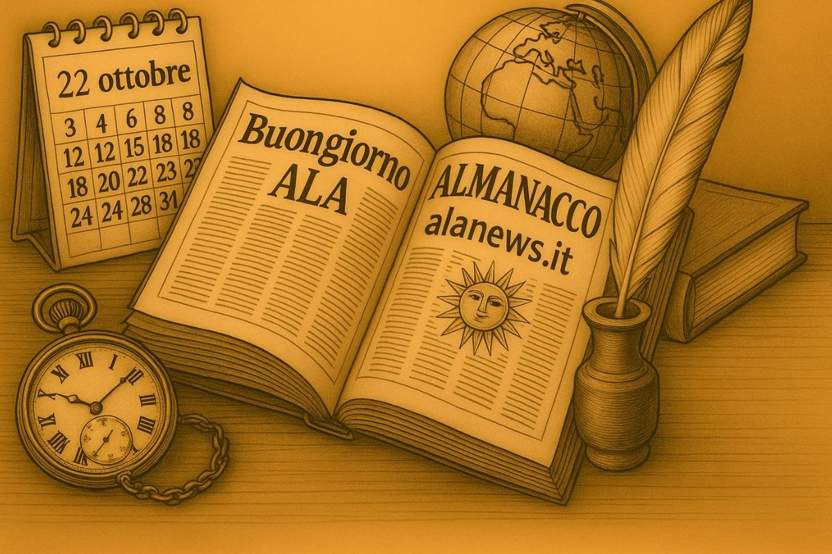 Alamanacco 22 ottobre 2025