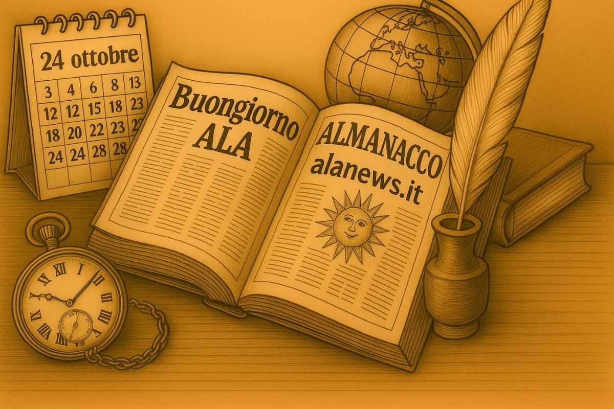 Alamanacco 24 ottobre 2025