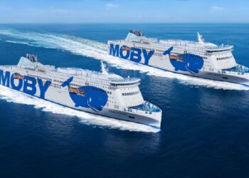 Due traghetti del gruppo Moby