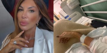 Barbara Castellani ricoverata in ospedale per aver mangiato lasagne con vetri al loro interno