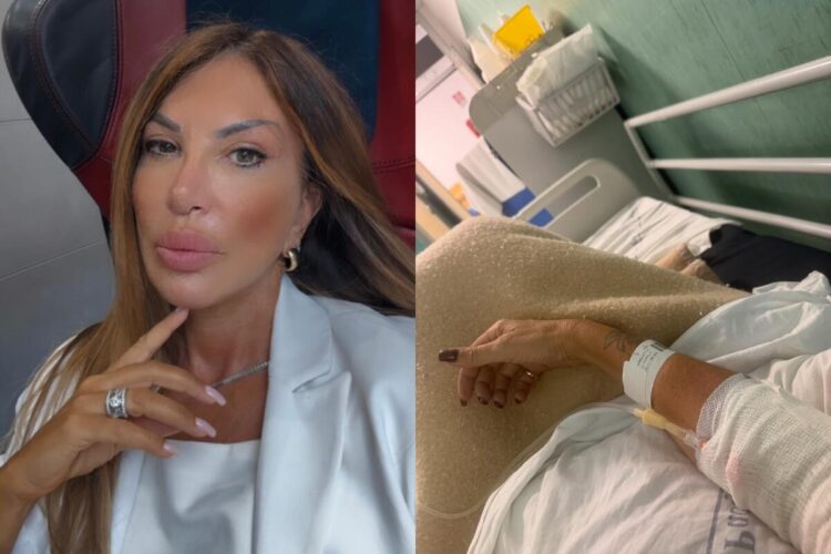 Barbara Castellani ricoverata in ospedale per aver mangiato lasagne con vetri al loro interno