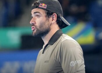 Berrettini out a Shangai