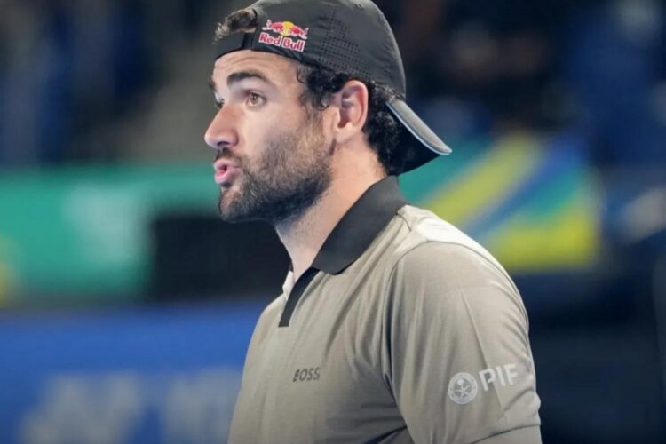 Berrettini out a Shangai