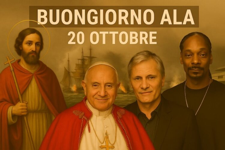 Buongiorno Ala 20 ottobre