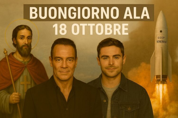 Buongiorno ala 18 ottobre 2025