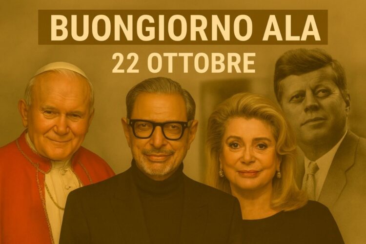 Buongiorno ala 22 ottobre 2025