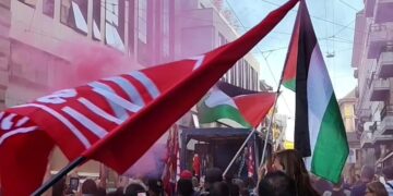 CGIL a Bologna per la Flotilla