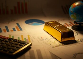 Crollo dell'oro dopo aver toccato il massimo negli scorsi giorni