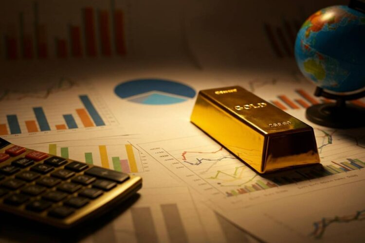 Crollo dell'oro dopo aver toccato il massimo negli scorsi giorni