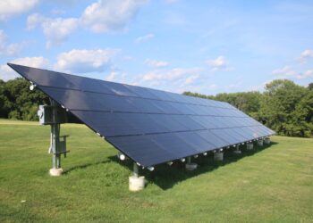 Dei pannelli fotovoltaici