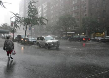 Due morti a New York a causa delle forti piogge