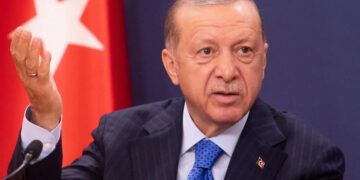 Il Presidente della Turchia Recep Tayyip Erdogan