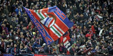 La curva dell'FC Crotone