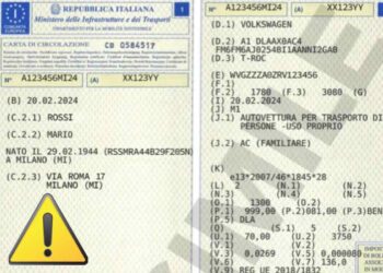 Multe fino a 1700 euro: ecco quando il libretto auto non è più valido (anche se ce l’hai)