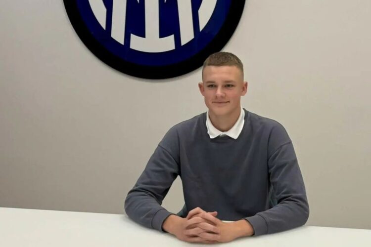 Henrikas Adomavicius giovane portiere dell'Inter