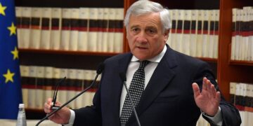 Il ministro degli Affari Esteri e della Cooperazione Internazionale Antonio Tajani