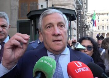 Il ministro degli Esteri Antonio Tajani