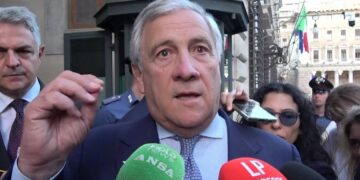 Il ministro degli Esteri Antonio Tajani