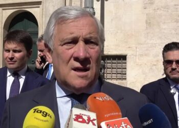 Il ministro degli Esteri Antonio Tajani