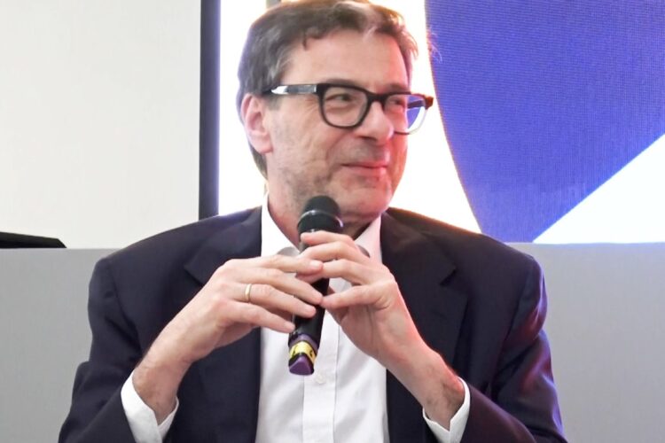 Il ministro dell'Economia e delle Finanze Giancarlo Giorgetti