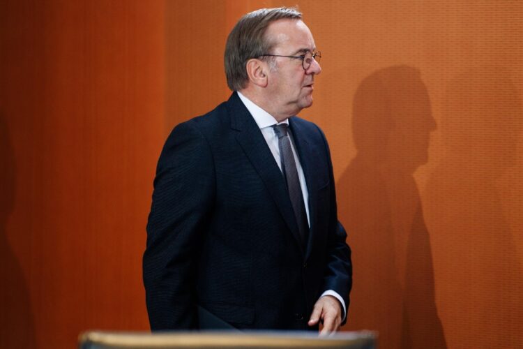 Il ministro della Difesa tedesco Boris Pistorius