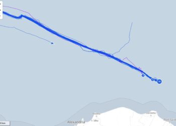 Il percorso della Flotilla verso Gaza