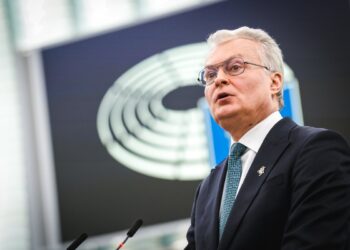 Il presidente della Lituania Gitanas Nausėda