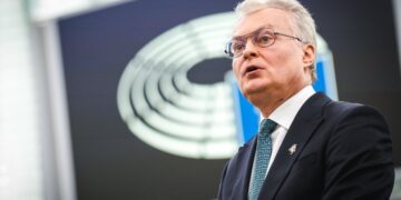 Il presidente della Lituania Gitanas Nausėda