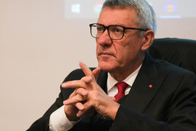 Il segretario Nazionale CGIL Maurizio Landini