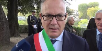 Il sindaco di Roma, Roberto Gualtieri