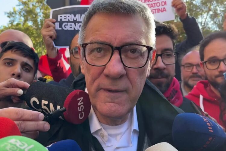 Landini contro il riarmo