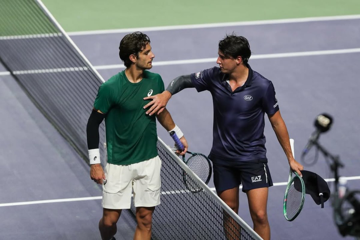 Lorenzo Musetti e Luciano Darderi