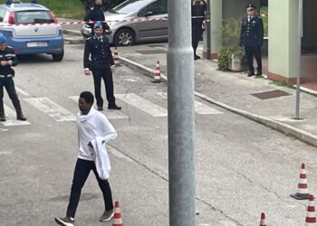 Louis Dassilva, accusato dell'omicidio di Pierina Paganelli, durante l'incidente probatorio