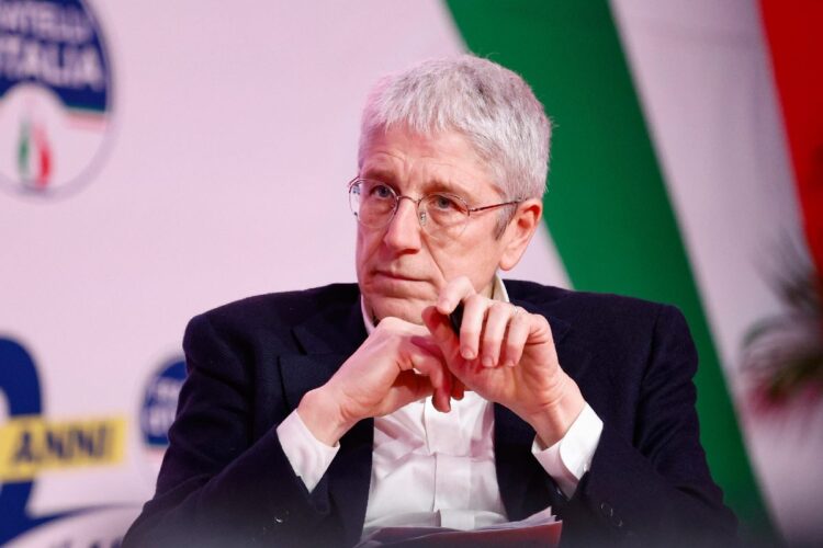 Mario Giordano, il conduttore di Fuori dal coro | ANSA/FABIO FRUSTACI - Alanews.it